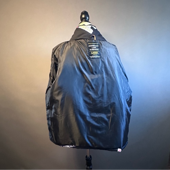 Assholes Live Forever ALF Monogram Unisex Plush Coat - Picture 9 of 10